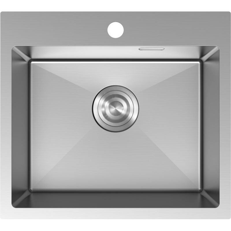 Mexen Solix кухненска мивка от неръждаема стомана с една камера 500 x 450 mm, инокс - 6402501000-01