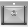 Mexen Solix кухненска мивка от неръждаема стомана с една камера 500 x 450 mm, инокс - 6402501000-01