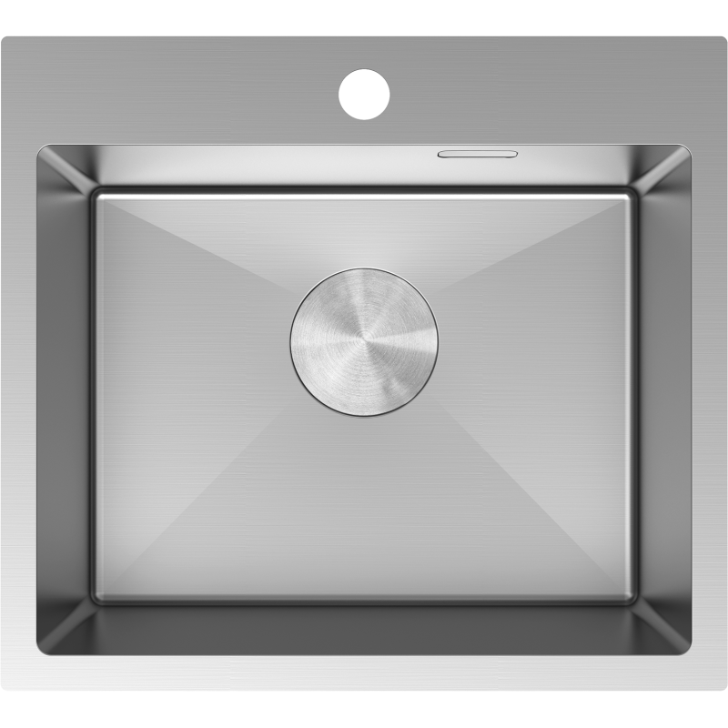 Mexen Solix кухненска мивка от неръждаема стомана с една камера 500 x 450 mm, инокс - 6402501000-01