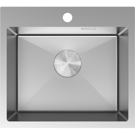 Mexen Solix кухненска мивка от неръждаема стомана с една камера 500 x 450 mm, инокс - 6402501000-01