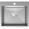 Mexen Solix кухненска мивка от неръждаема стомана с една камера 500 x 450 mm, инокс - 6402501000-01