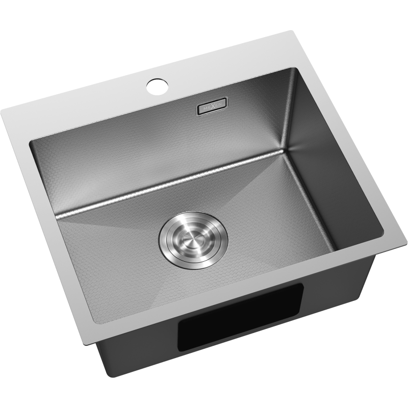 Mexen Solix мивка от неръждаема стомана 1-коморен 500 x 450 mm, инокс HC - 6402501000-01HC
