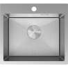 Mexen Solix мивка от неръждаема стомана 1-коморен 500 x 450 mm, инокс HC - 6402501000-01HC
