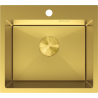 Mexen Solix стоманена мивка с едно отделение 500 x 450 mm, златна - 6402501000-55