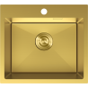 Mexen Solix стоманена мивка с едно отделение 500 x 450 mm, златна - 6402501000-55
