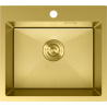 Mexen Solix стоманена мивка с 1 корито 500 x 450 мм, златист HC - 6402501000-55HC