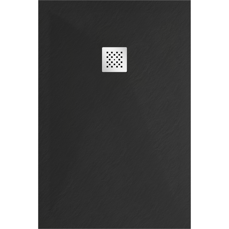 Mexen Stone+ правоъгълна композитна душ тава 110 x 70 см, черна - 44707011