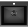 Mexen Solix мивка от неръждаема стомана с 1 камера 500 x 450 мм, черна - 6402501000-70