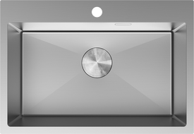 Mexen Solix мивка от неръждаема стомана с 1 отделение 650 x 450 mm, инокс - 6403651000-01