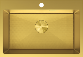 Mexen Solix кухненска мивка 1-камерна 650 x 450 mm, златно HC - 6403651000-55HC