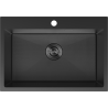 Mexen Solix стоманена мивка с 1 камера 650 x 450 мм, черна HC - 6403651000-70HC