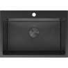 Mexen Solix стоманена мивка с 1 камера 650 x 450 мм, черна HC - 6403651000-70HC