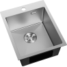 Mexen Solix стоманена мивка с 1 отделение 400 x 500 mm, inox - 6406401000-01
