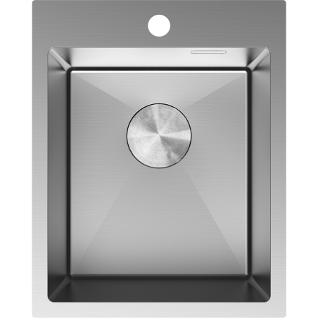 Mexen Solix стоманена кухненска мивка с 1 корито 400 x 500 mm, инокс - 6406401000-01