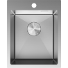 Mexen Solix стоманена кухненска мивка с 1 корито 400 x 500 mm, инокс - 6406401000-01