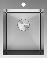 Mexen Solix стоманена кухненска мивка с 1 корито 400 x 500 mm, инокс - 6406401000-01