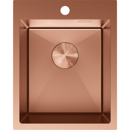 Mexen Solix мивка от неръждаема стомана, еднокамерна, 400 x 500 mm, мед - 6406401000-65