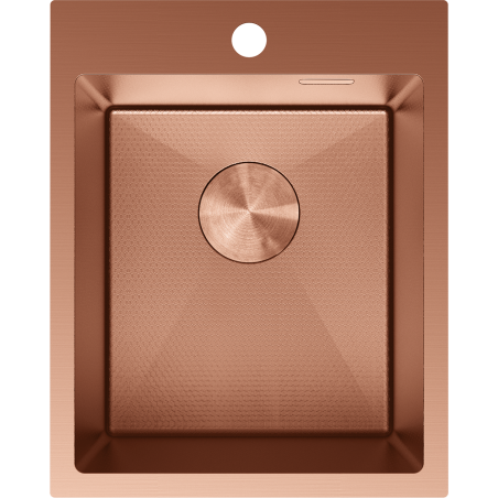 Mexen Solix кухненска мивка от неръждаема стомана с 1 отделение 400 x 500 мм, мед HC - 6406401000-65HC