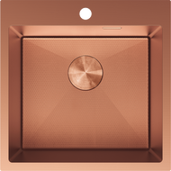 Mexen Solix мивка от неръждаема стомана с 1 отделение 500 x 500 мм, мед HC - 6407501000-65HC