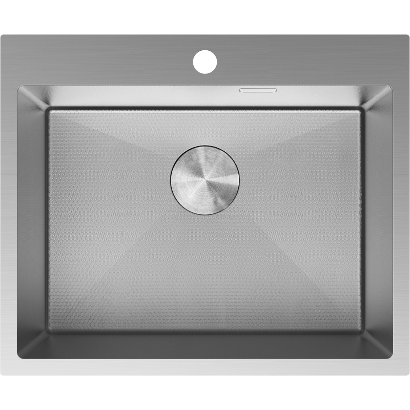 Mexen Solix мивка от неръждаема стомана с 1 отделение 600 x 500 мм, инокс HC - 6408601000-01HC
