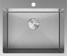 Mexen Solix мивка от неръждаема стомана с 1 отделение 600 x 500 мм, инокс HC - 6408601000-01HC