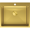 Mexen Solix стоманена мивка с 1 отделение 600 x 500 мм, златист - 6408601000-55