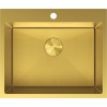 Mexen Solix стоманена мивка 1-камерна 600 x 500 mm, златен HC - 6408601000-55HC