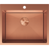 Mexen Solix стоманена мивка с 1 отделение 600 x 500 мм, медна HC - 6408601000-65HC