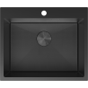 Mexen Solix стоманена мивка с 1 отделение 600 x 500 мм, черна HC - 6408601000-70HC