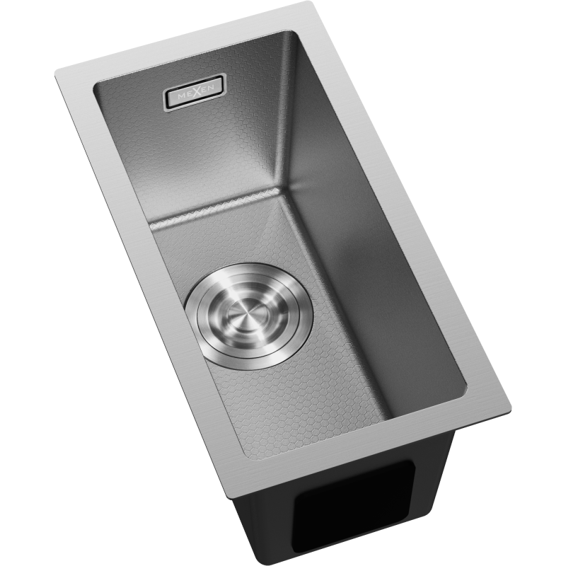 Mexen Trixo мивка стоманена с 1 отделение 230 x 440 мм, инокс HC - 6411221000-01HC