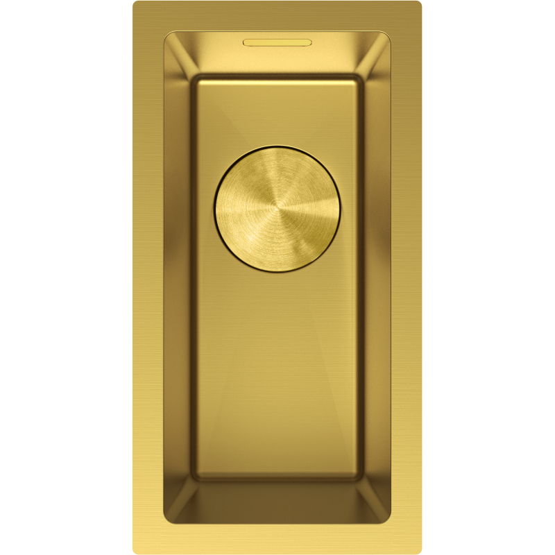 Mexen Trixo стоманена мивка с една камера 230 x 440 mm, златна - 6411221000-55