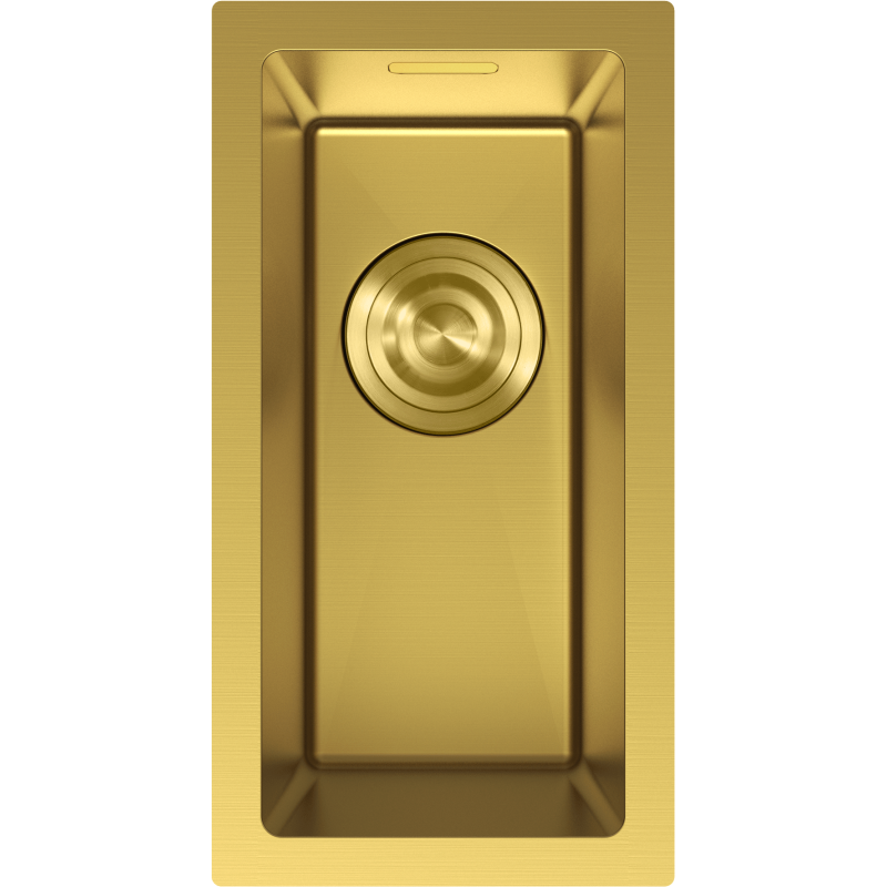 Mexen Trixo стоманена мивка с една камера 230 x 440 mm, златна - 6411221000-55