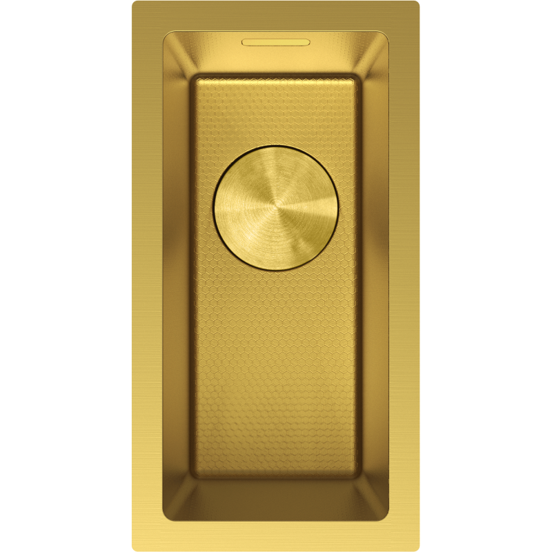 Mexen Trixo стоманена мивка с 1 камера 230 x 440 мм, златен HC - 6411221000-55HC