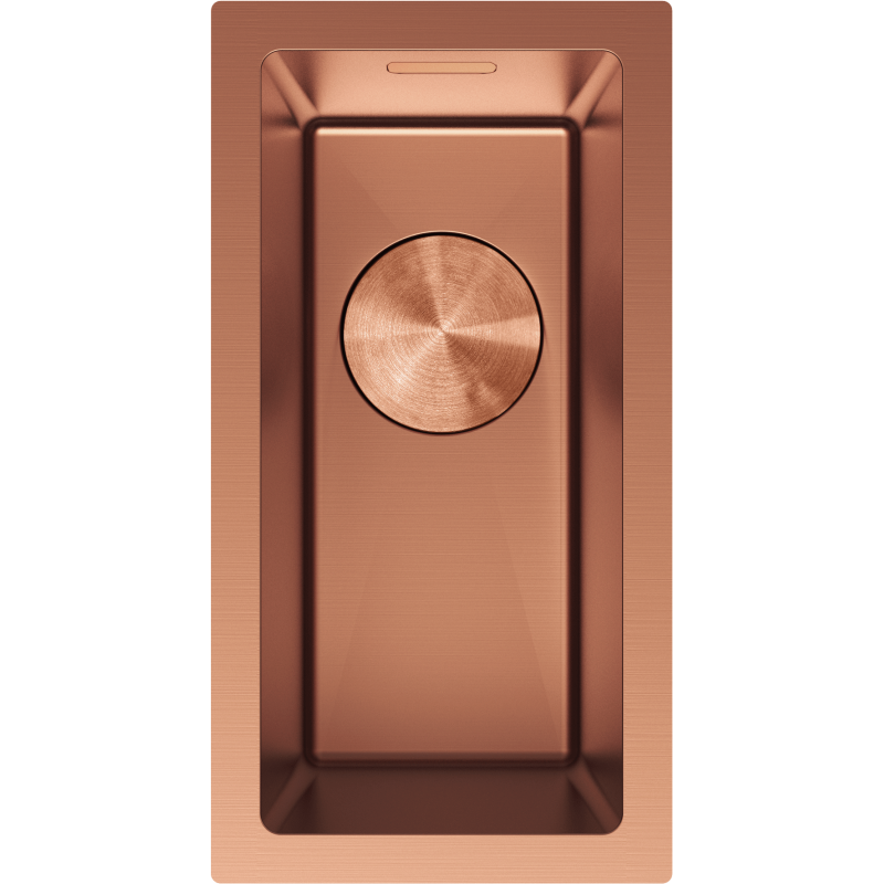 Mexen Trixo мивка от неръждаема стомана с 1 отделение 230 x 440 mm, мед - 6411221000-65