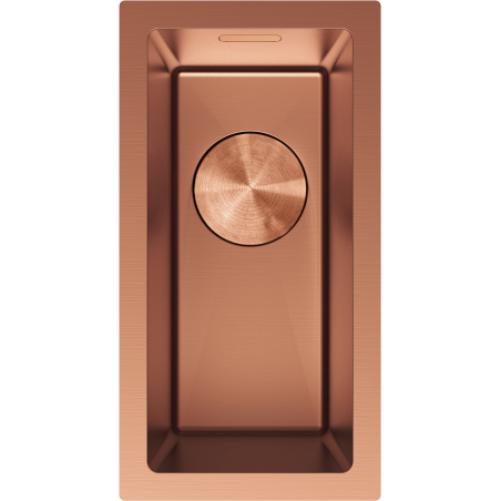 Mexen Trixo мивка от неръждаема стомана с 1 отделение 230 x 440 mm, мед - 6411221000-65