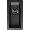 Mexen Trixo кухненска мивка от неръждаема стомана с 1 отделение 230 x 440 mm, черна - 6411221000-70