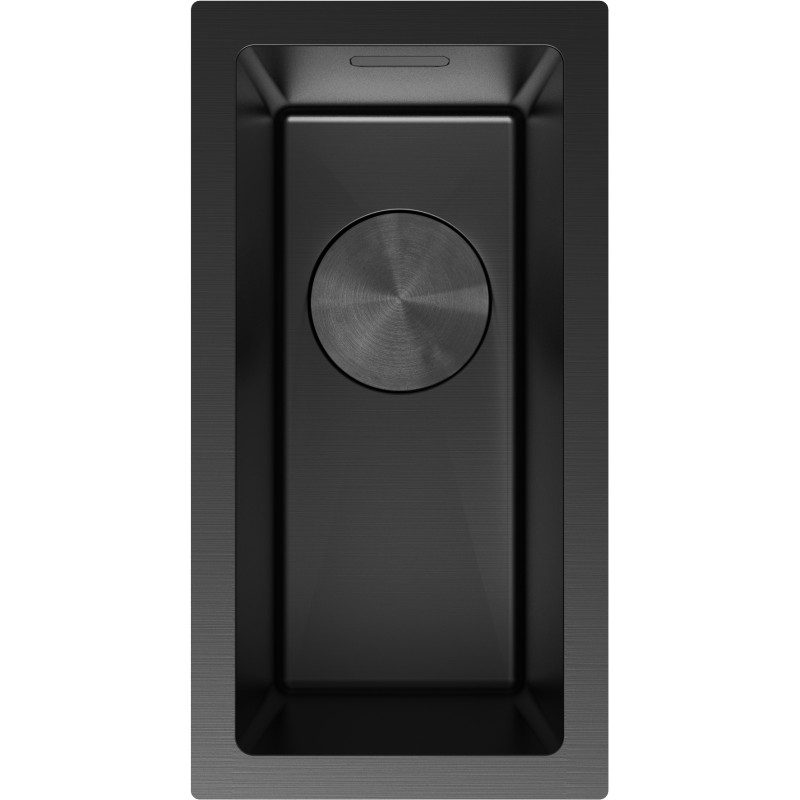 Mexen Trixo стоманена мивка с 1 корито 230 x 440 mm, черна - 6411221000-70