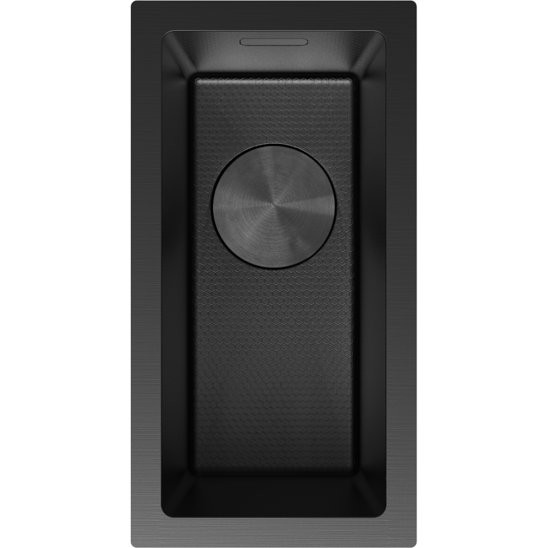 Mexen Trixo мивка от неръждаема стомана с 1 камера 230 x 440 mm, черен HC - 6411221000-70HC