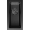 Mexen Trixo мивка от неръждаема стомана с 1 камера 230 x 440 mm, черен HC - 6411221000-70HC