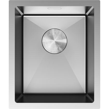 Mexen Trixo стоманена кухненска мивка с една камера 370 x 440 mm, инокс - 6412371000-01