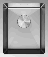 Mexen Trixo мивка стоманена 1-камерна 370 x 440 mm, инокс - 6412371000-01