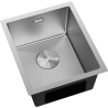 Mexen Trixo стоманена кухненска мивка с една камера 370 x 440 mm, инокс - 6412371000-01