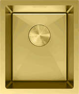 Mexen Trixo стоманена кухненска мивка с 1 отделение 370 x 440 mm, златна - 6412371000-55