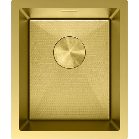 Mexen Trixo мивка стоманена 1-камерна 370 x 440 mm, златна HC - 6412371000-55HC