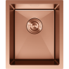 Mexen Trixo стоманена мивка 1-камерна 370 x 440 мм, мед - 6412371000-65