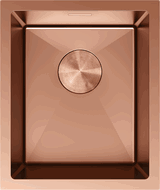 Mexen Trixo стоманена мивка 1-камерна 370 x 440 мм, мед - 6412371000-65