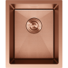 Mexen Trixo стоманена мивка с едно отделение 370 x 440 мм, мед HC - 6412371000-65HC