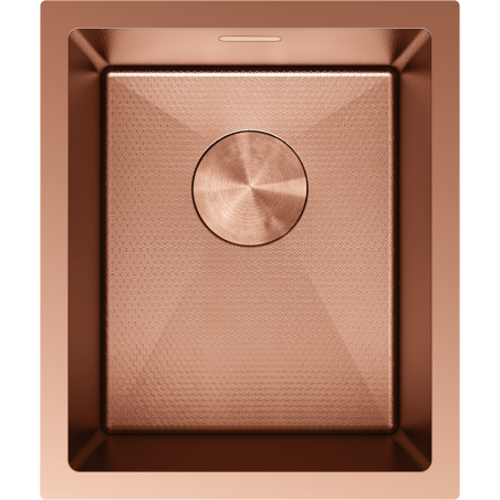 Mexen Trixo мивка стоманена 1-коморна 370 x 440 mm, мед HC - 6412371000-65HC