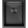 Mexen Trixo стоманена мивка с 1 камера 370 x 440 mm, черен - 6412371000-70