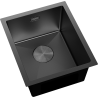 Mexen Trixo стоманена мивка с 1 камера 370 x 440 mm, черен - 6412371000-70
